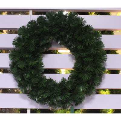 Faux Pine Wreath