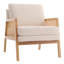 Wood Frame Upholstered Armchair Accent Chair-370822803-370822828