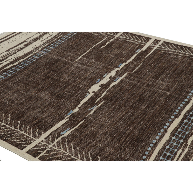 Distressed Homage Geometric Area Rug, Rectangle 12' x 15'
