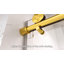 Porte de douche coulissante simple sans cadre l 60 po x H 74 po avec verre trempé transparent de 5/16 po (8 mm)-108572037
