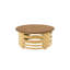 Palm Outdoor Round Teak Coffee Table