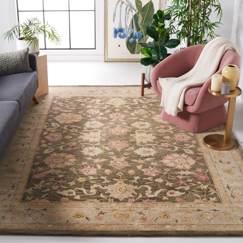 Hand Tufted Wool Rug, Rectangle 8' x 10'