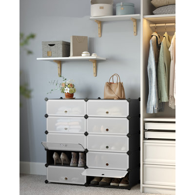 10 Pair Shoe Storage Box