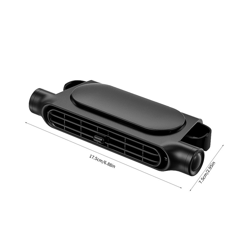 Ventilateur de siège de voiture nouveau et puissant Kondieu, Black