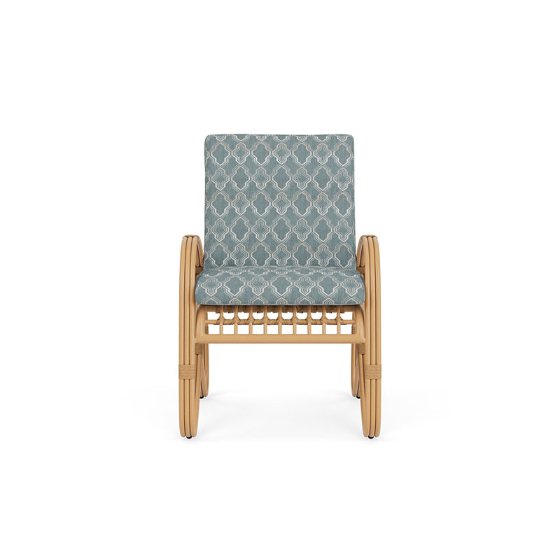 Riviera Outdoor Lounge Chair, Luna Mist