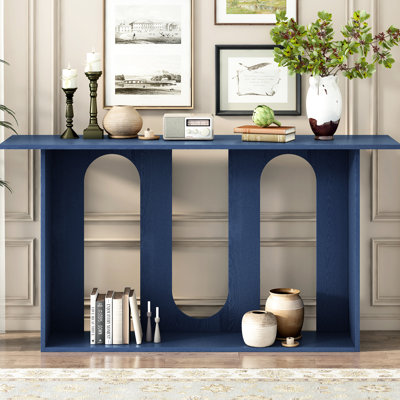 Console bleu marine American Traditional