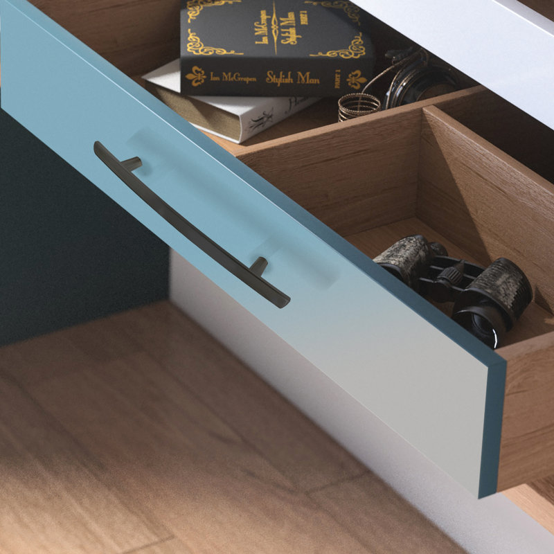 Admira 5" Center Bar Pull Multipack, Matte Black