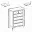 Commode 5 tiroirs Rajene-1292016457