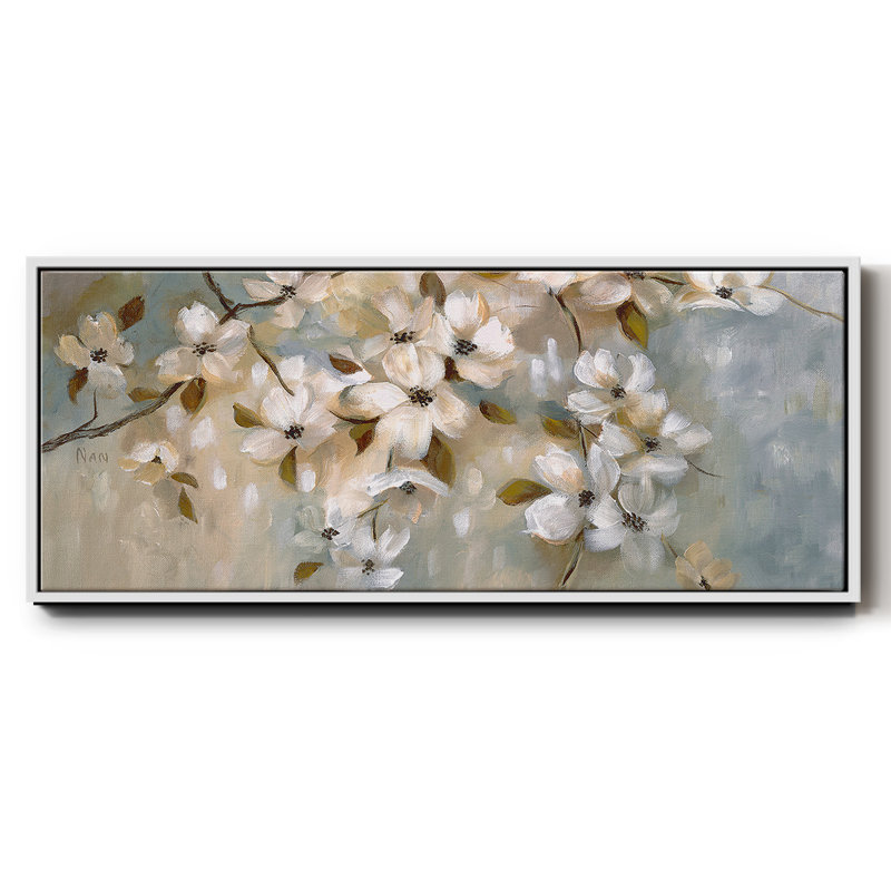 Blossoms of May - toile encadrée, H 8 po x l 20 po