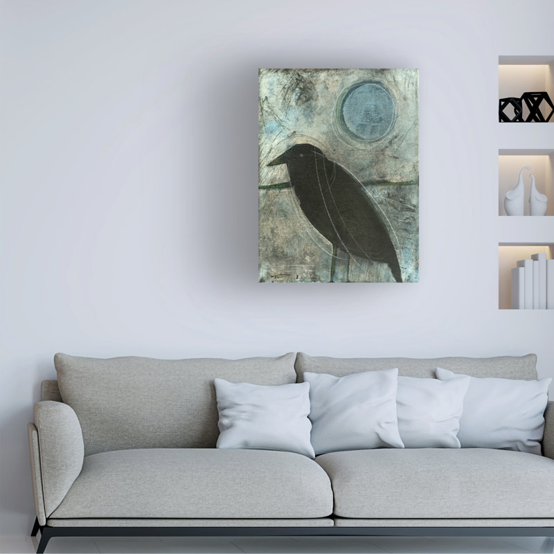 Art sur toile Tim Nyberg «Raven Moon 4», H 24 po x l 18 po