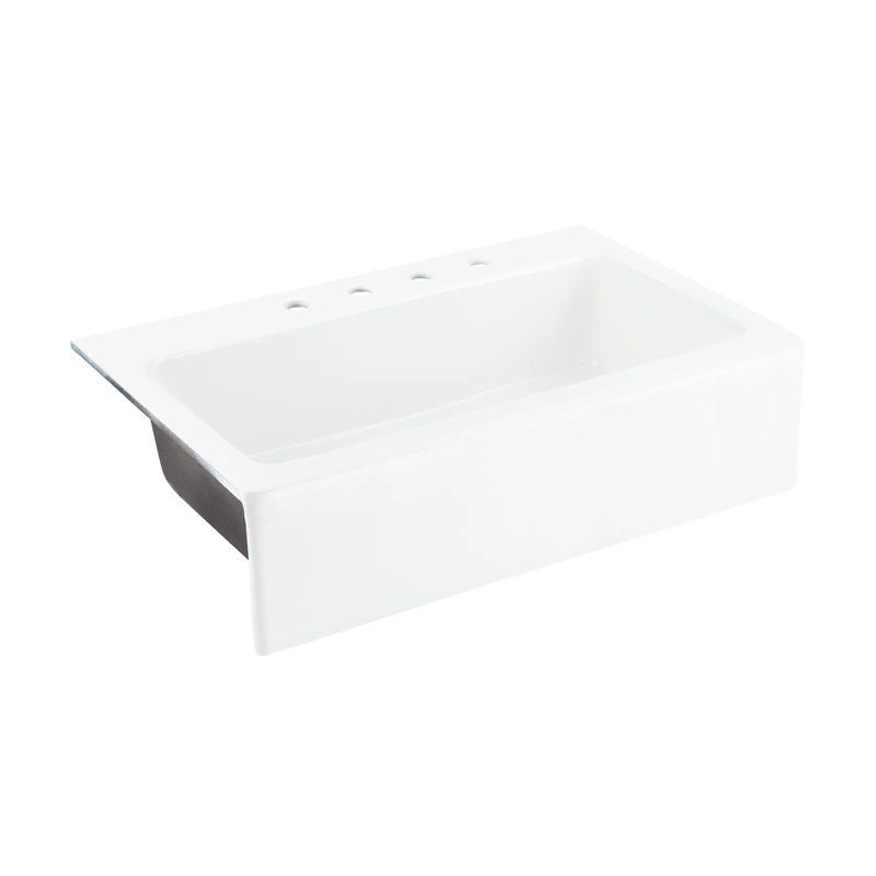 33" Almeria Cast Iron Farmhouse Kitchen Sink