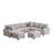 Flexible Combination Module Reversible Sectional Sofa-1654162735
