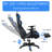 insma Adjustable Armrest and Reclining PC & Racing Game Chair
