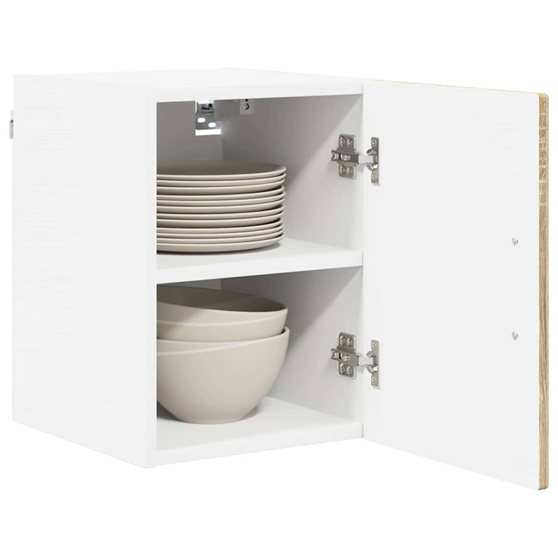 Vidaxl Oven Cabinet Kitchen Cabinet Oven Unit Oven Base Unit Engineered Wood, Sonoma Oak