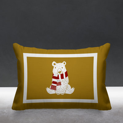 Outdoor Reversible Throw Pillow