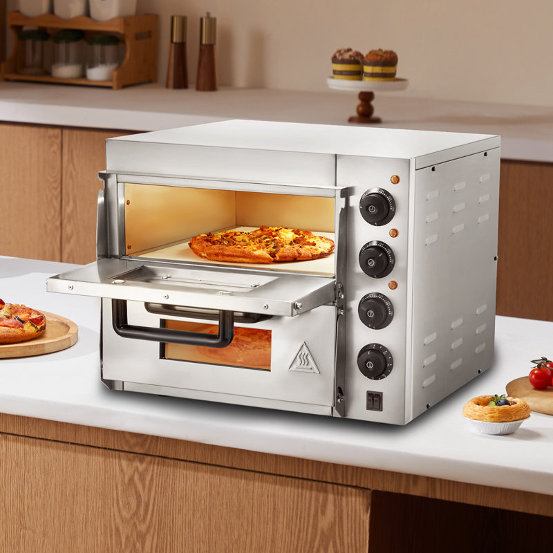 VEVOR Stainless Steel Electric Outdoor Pizza Oven for 14" Pizzas