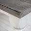 Console en bois massif 61,5 po Glenna