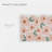 100% Cotton Pattern Bath Mat in Blossoms-992534022-992534023