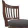Morgan Swivel Upholstered Counter Stool with Solid Wood Frame