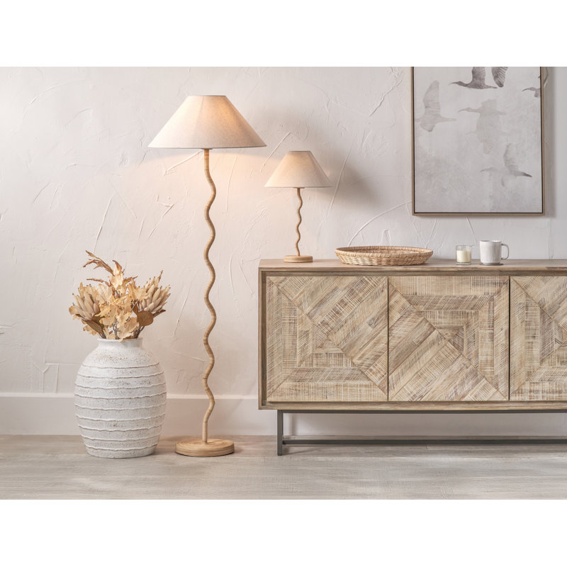 Bohall Wicker/Rattan Lamp Base Lamp