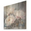 Chic pivoines, charme hivernal - pivoines, art sur bois de pin naturel-776660278