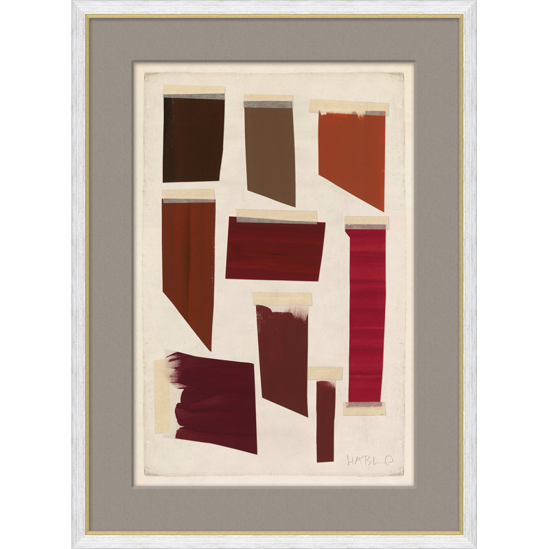 «Roustures» par Susan Hable - Peinture encadrée sur papier