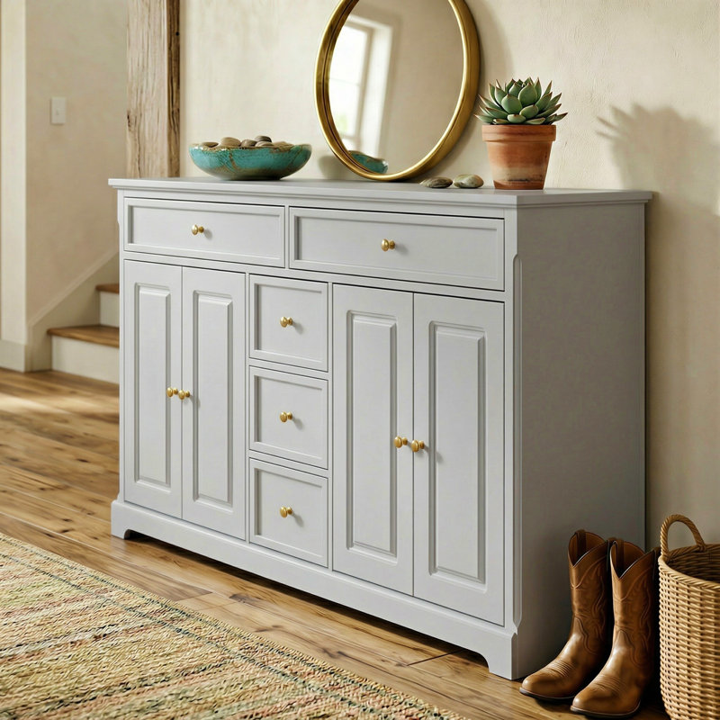 Ilani 59.1'' Sideboard, Gray