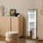 Andolin Flat LED Floor Mirror