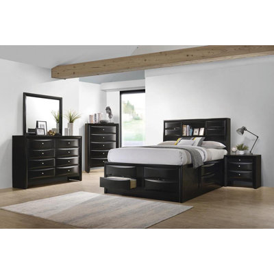 Annielou Queen Platform 4 Piece Bedroom Set by Lark Manor