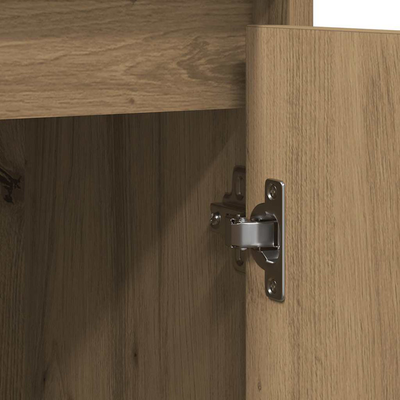 Sideboard 85X34x76 Cm Engineered Wood, Artisan Oak