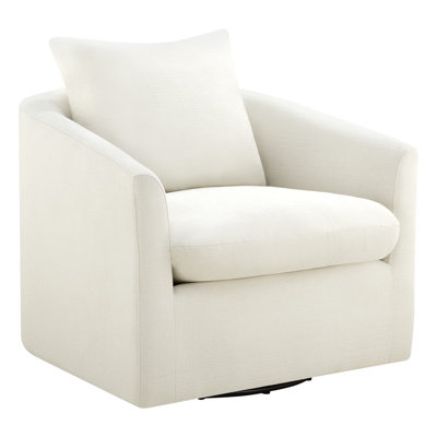 Menta Upholstered Swivel Accent Chair