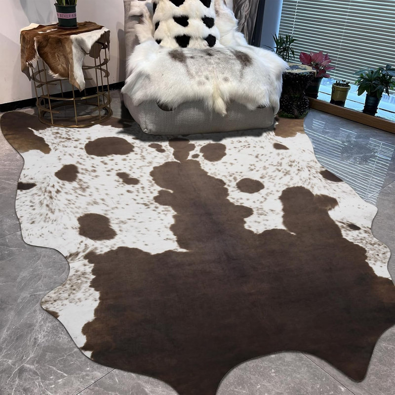 Animal Print Area Rug, Novelty 140 x 158 cm