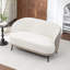 Causeuse en velours avec pieds noirs Stith-1879777120