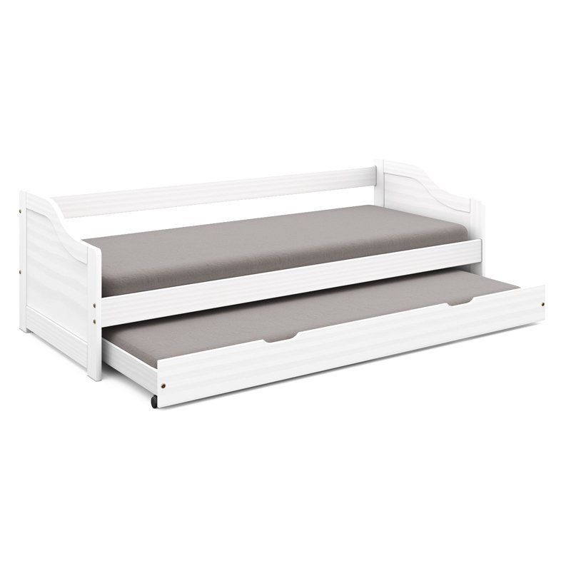 Clougher Solid Wood Daybed, White