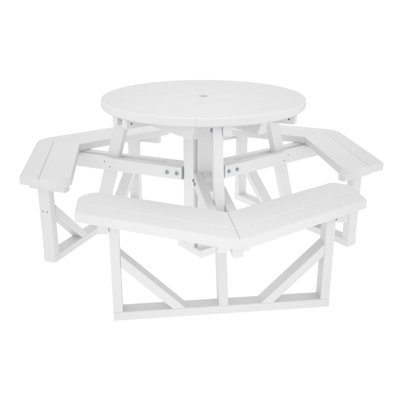POLYWOOD Park 36" Round Picnic Table
