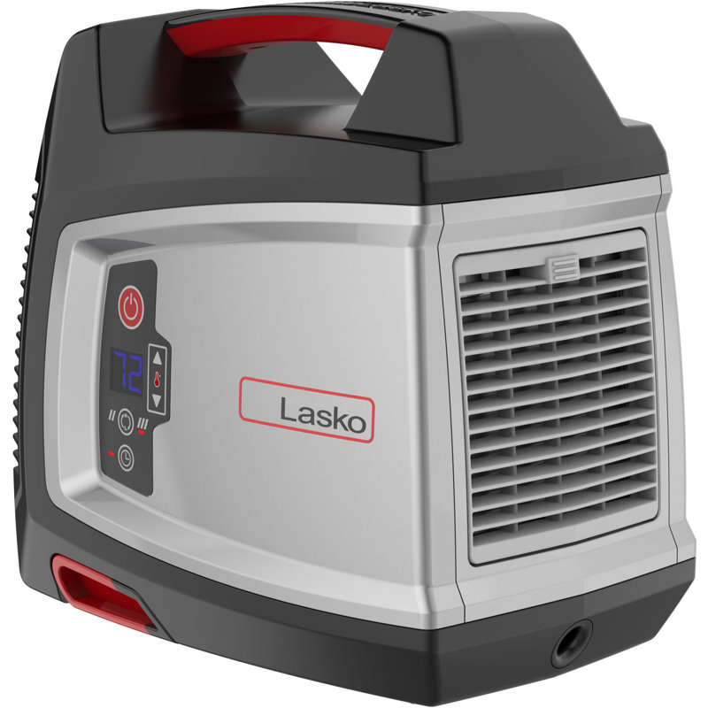 Lasko Elite 1500 Watt 0 BTU Electric Utility Space Heater with Adjustable Thermostat