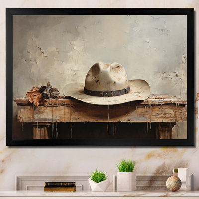 " Minimalism Cowboy Hat I "