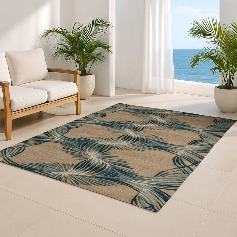 Tapis intérieur et extérieur gris Nature, Rectangulaire 8 pi x 10 pi