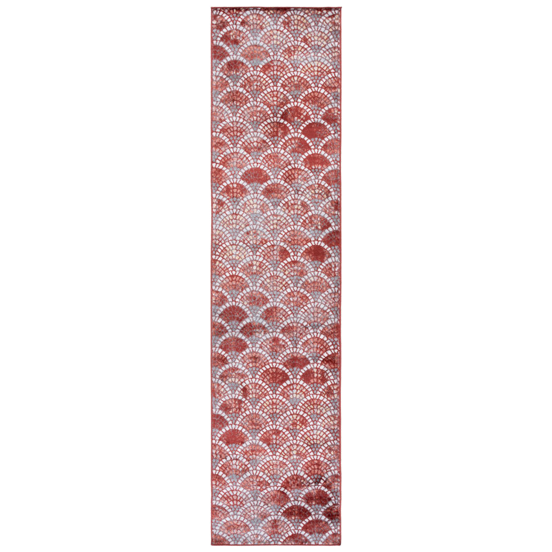 Aadesh Performance Geometric Rug, Runner 2'2" x 9'