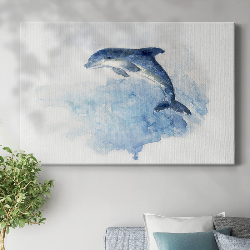 Vague sautée - Toile tendue avec châssis, H 18 po x l 27 po