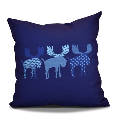 Housse pour coussin décoratif pour l’extérieur à imprimé