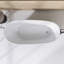 59" x 29" Freestanding Soaking Acrylic Bathtub-91520719