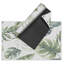 Amauriah Floral Vinyl Machine Printed Indoor / Outdoor Area Rug-1451137600