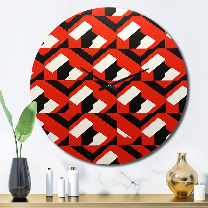 Metal Wall Clock, Large