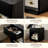 Dorcus Nightstand Set Of 2, Black-213679727-247683493