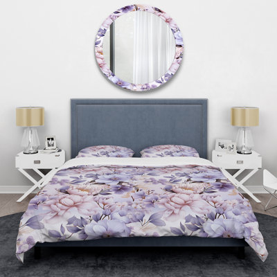 Literie éthérée à motif floral victorien II