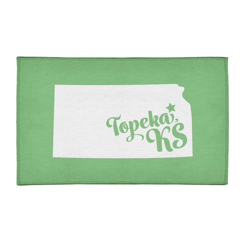 Tapis en poly-chenille topeka kansas, Rectangle 2 pi x 3 pi