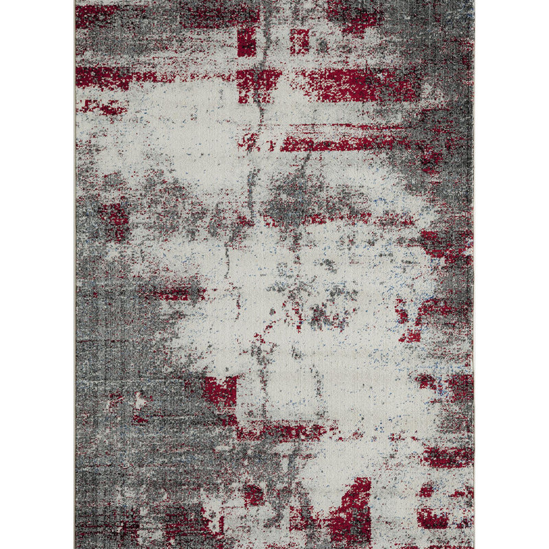 Mamora Abstract Indoor Rug, Rectangle 3'11" x 5'7"