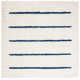 Mayer Handmade Wool Ivory/Navy Rug