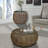 Onshuntay Round Seagrass Coffee Table-23683975